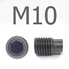 DIN 915 Винт установочный цилиндрическим концом оксидированный М10x45