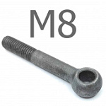 Отзыв на товар DIN 444 B Болт откидной с ушком сталь без покрытия 4.6 М8x110