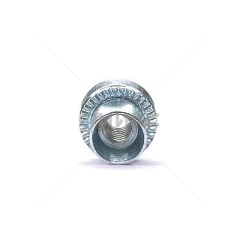 Гайка развальцовочная круглая, RHB, оцинкованная, под лист 3.2 мм., М10x10 - Оникс